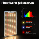 Green Fingers Max 1500W Grow Light LED Full Spectrum Indoor Plant All Stage Growth - Side View