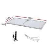 Green Fingers Max 2200W Grow Light LED Full Spectrum Indoor Plant All Stage Growth - Front View