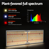 Green Fingers Max 3000W Grow Light LED Full Spectrum Indoor Plant All Stage Growth - Side View