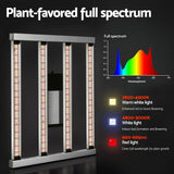 Green Fingers Max 3200W Grow Light LED Full Spectrum Indoor Plant All Stage Growth - 45-Degree Angle
