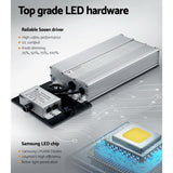 Green Fingers Max 4800W Grow Light LED Full Spectrum Indoor Plant All Stage Growth - Close-Up Angle