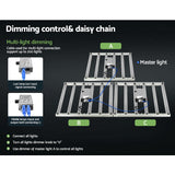 Green Fingers 7200W Grow Light LED Full Spectrum Indoor Plant All Stage Growth - Rear View