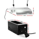 Greenfingers 600W HPS MH Grow Light Kit Magnetic Ballast Reflector Hydroponic Grow System - Front View