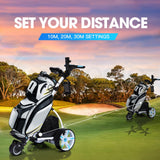 THOMSON Golf Buggy Electric Trolley Automatic Motorised Foldable Cart Powered - Extra Image