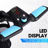 THOMSON Golf Buggy Electric Trolley Automatic Motorised Foldable Cart Powered - Top-Down View