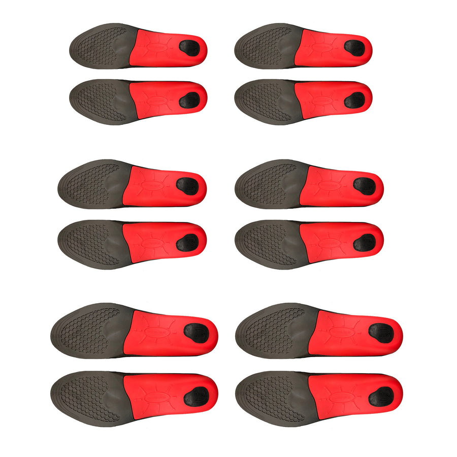 2X Set Full Whole Shoe Insoles Arch Support 3-Size Combo