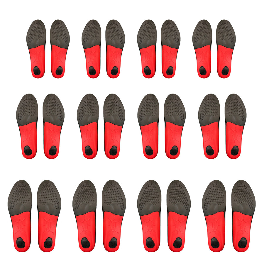 4X Set Full Whole Shoe Insoles Arch Support 3-Size Combo
