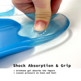 Half Shoe Insoles Arch Support Gel 3-Size Combo - 45-Degree Angle