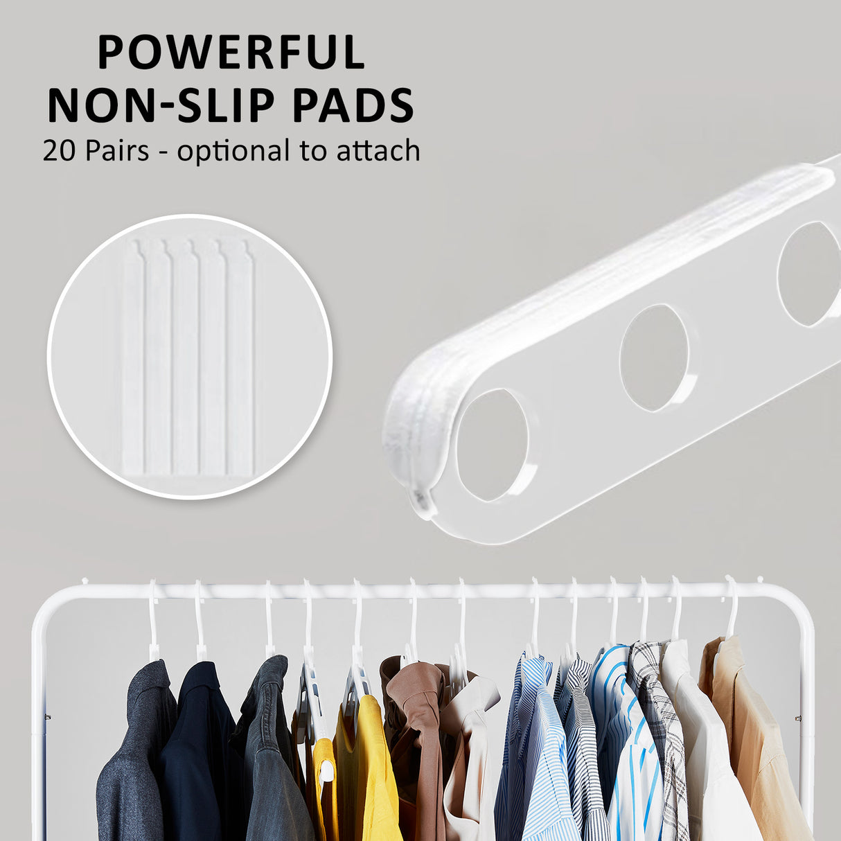 50X Wing Plus Hangers - WHITE