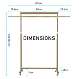 Multi-Function Clothes Rack - GOLD
