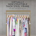 Multi-Function Clothes Rack - GOLD