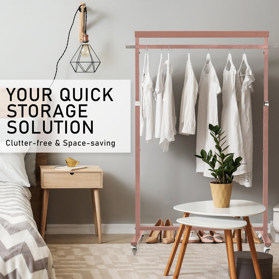Multi-Function Clothes Rack - ROSE GOLD