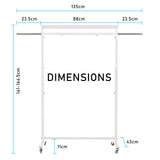 Multi-Function Clothes Rack - WHITE - Extra Image