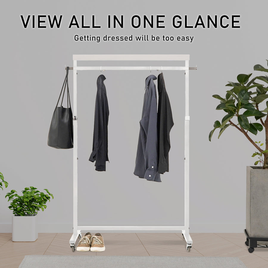 Multi-Function Clothes Rack - WHITE