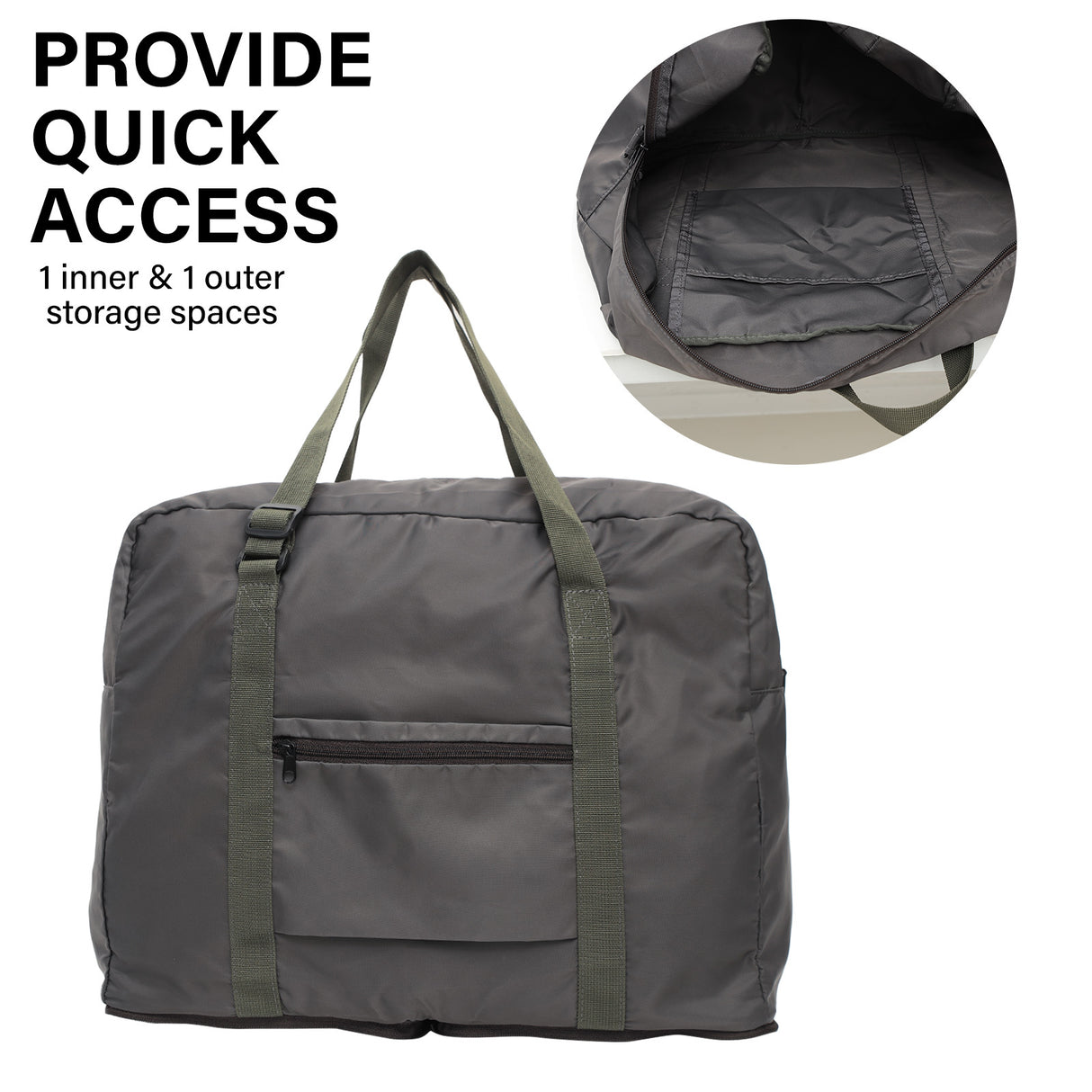 Shopper Bag KO-BOSTON - KHAKI