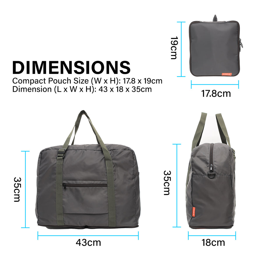Shopper Bag KO-BOSTON - KHAKI