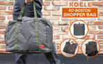 Shopper Bag KO-BOSTON - KHAKI