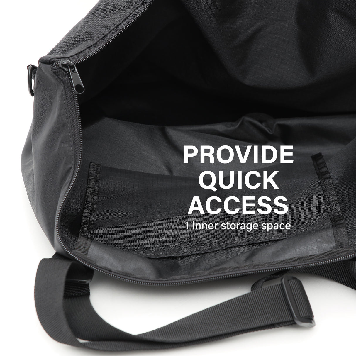 Shopper Bag KO-DUAL - BLACK