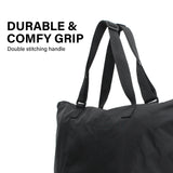 Shopper Bag KO-DUAL - BLACK - Rear View