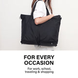 Shopper Bag KO-DUAL - BLACK - Side View