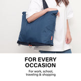 Shopper Bag KO-DUAL - NAVY - Side View