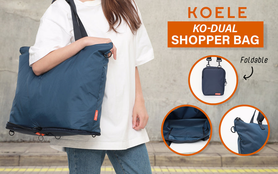 Shopper Bag KO-DUAL - NAVY