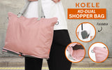 Shopper Bag KO-DUAL - PINK - Front View