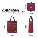 Shopper Bag KO-SHOULDER - WINE - Extra Image