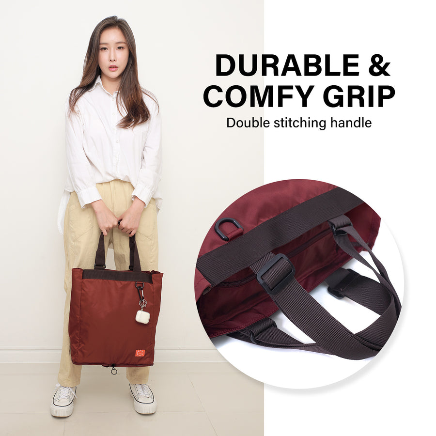 Shopper Bag KO-SHOULDER - WINE