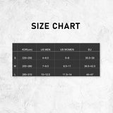 10X Medium 3D Seamless Crew Socks - BLACK - Extra Image