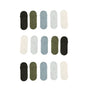 15X Large Daily No Show Socks - MULTI COLOUR