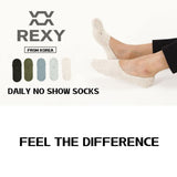15X Medium Daily No Show Socks - MULTI COLOUR