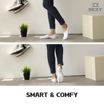 3X Medium Cushion No Show Socks - BLACK