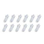 12X Large Seamless Sport Socks - WHITE