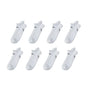 8X Large Seamless Sport Socks - WHITE