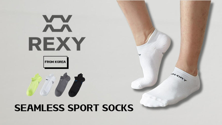4X Medium Seamless Sport Socks - MULTI COLOUR