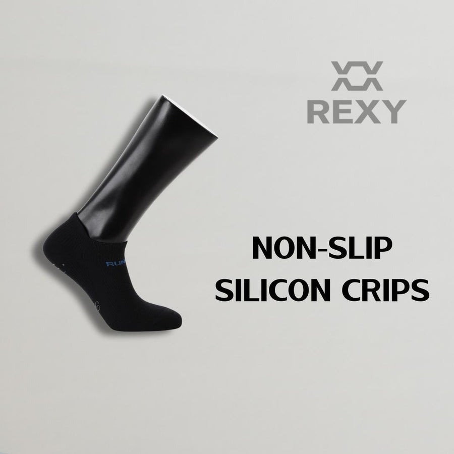 4X Medium Seamless Sport Socks - MULTI COLOUR