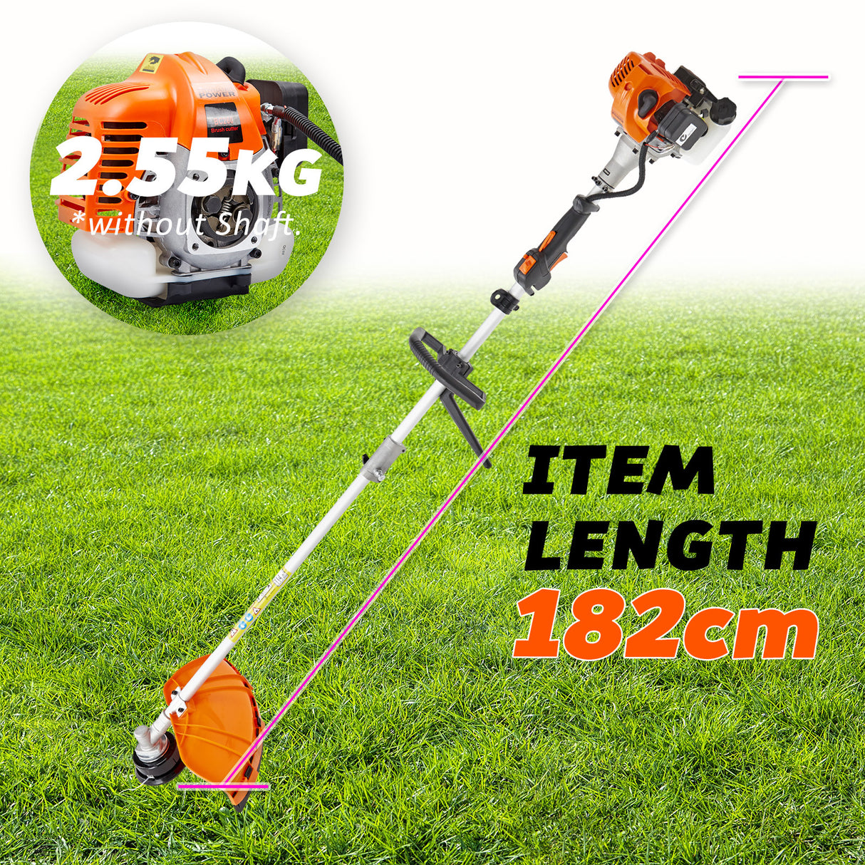26cc Brush Cutter Whipper Snipper + 1 Blade