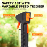 43cc Brush Cutter Whipper Snipper + 4 Blades