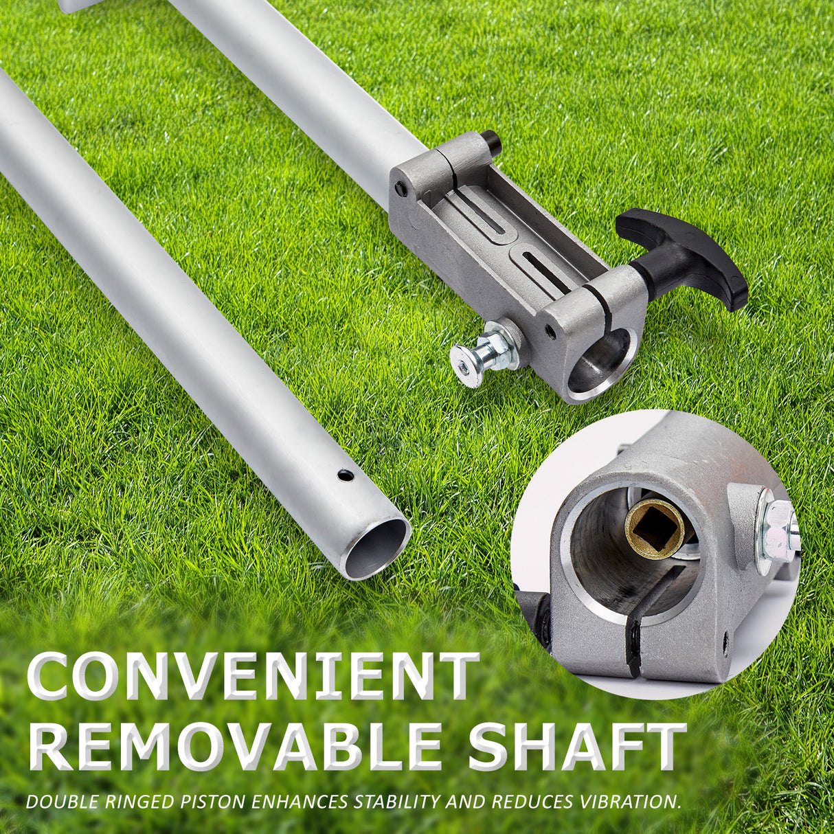 43cc Brush Cutter Whipper Snipper + 4 Blades