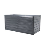 Raised Garden Bed 2 in 1 Rectangular 320 x 80 x 77cm - GREY