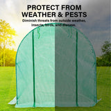 300cm Greenhouse PE Dome Tunnel Cover Only - GREEN
