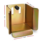 LockMaster Roller Guide Gate Opener Track Stopper Sliding Hardware Accessories Kit - Side View