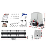 Automatic Sliding Gate Opener & Hardware Kit - Front View