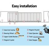 Electric Sliding Gate Opener 1200KG 6M - Rear View