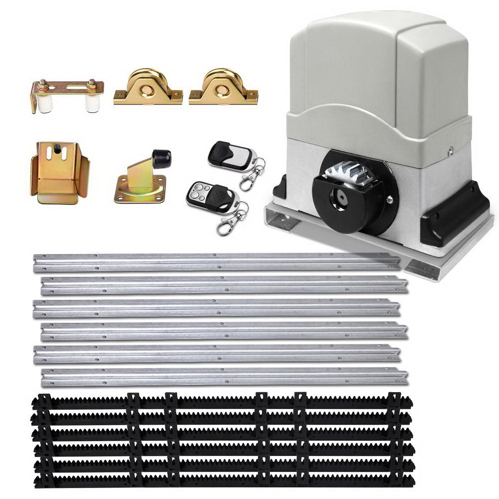 Electric Sliding Gate Opener 1200KG 6M