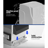LockMaster Electric Sliding Gate Opener 1800KG Keypad 6M Rail - 45-Degree Angle