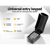 Lockmaster Universal Wireless Wired Keypad Security Control For Gate Opener - Top-Down View