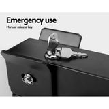 Lockmaster Automatic Electric Gate Lock for DC 24V Swing Gate Opener Gate Lock - Top-Down View