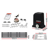 Automatic Sliding Gate Opener Kit Keypad 4M 1000KG - Front View